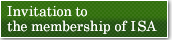 Invitation to the membership of ISA